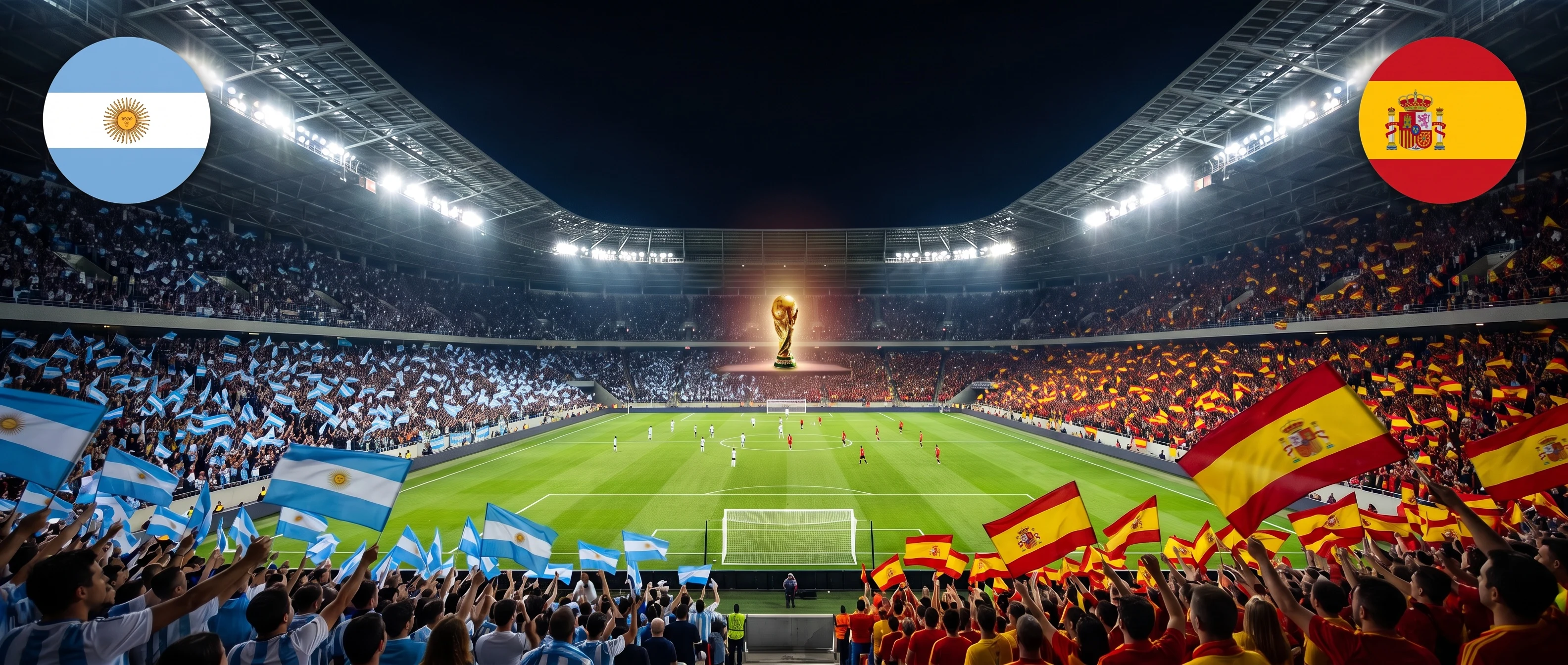 Jak dopadne zápas Argentina - Španělsko (19. 7. 2026)?