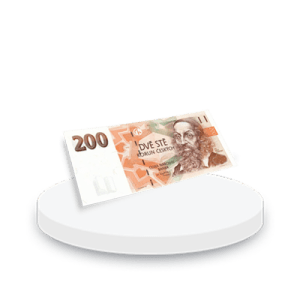 200 Kč