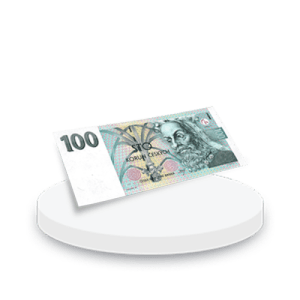 100 Kč