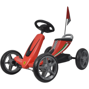 Šlapací kára Ferrari Go Kart BPT 2001 BUDDY TOYS
