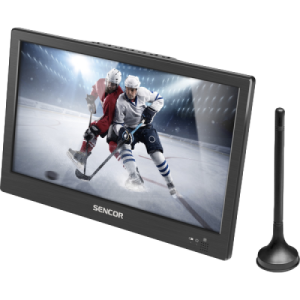 Přenosná LCD DVB-T2 TV