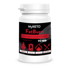 MyKETO FatBurn, spalovač tuků, 27 g, 90 kapslí