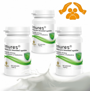 IMURES 3 pack, zvýšená výživa imunitního systému