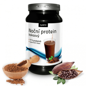 MyKETO MAXI Noční Protein Gym&Body kakao 600g