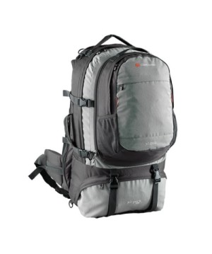 Cestovní batoh s odepínacím batůžkem CARIBEE JET PACK 65l, šedá